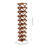 Bamboo Shoe Rack, Foldable Storage Rack, Narrow Standing Shoe Organizer