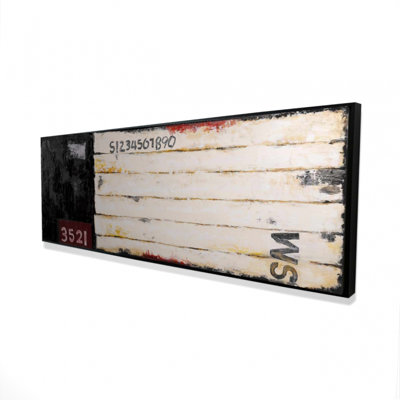 «Wood Look Art With Numéros» sur