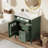 Derius 30"Bathroom Vanity with Top Sink,Storage Cabinet with 2 Drawers and a Tip-out Drawer-1417198206