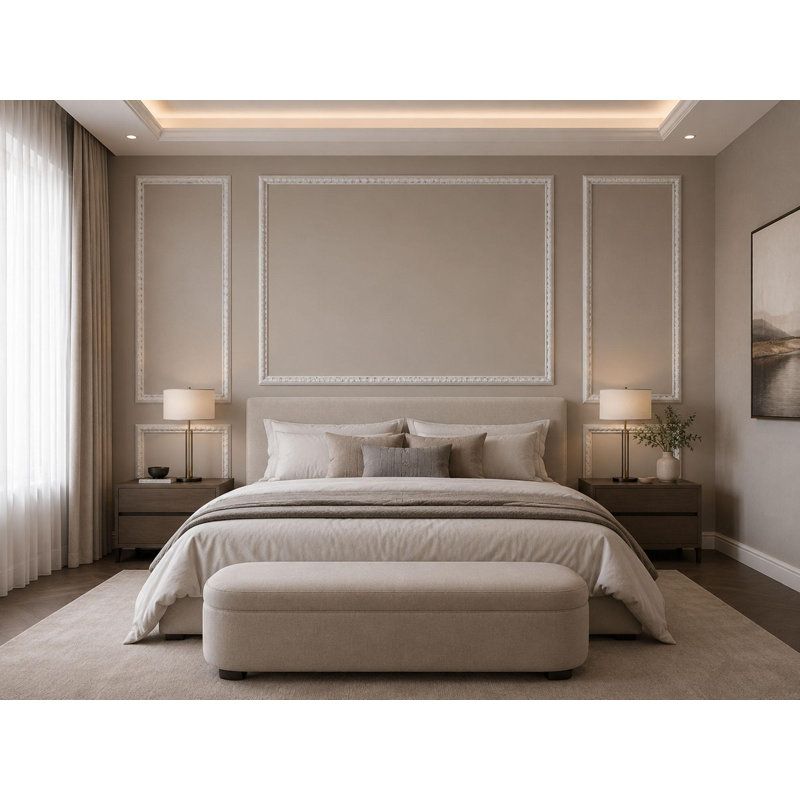 Plastic 2'' W x 96'' L Wall Base in Primed White