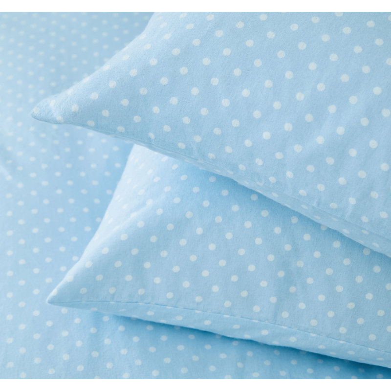 Duvet Cover Set, Blue, Super King - 2 Standard Pillowcases
