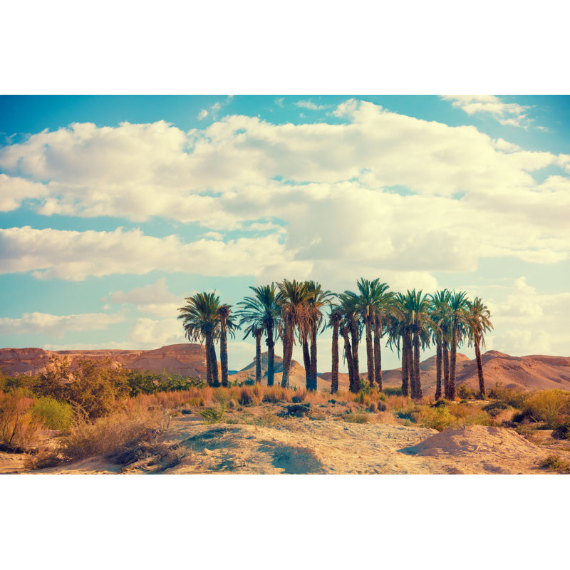 " Oasis In A Desert ", 32" H x 48" W  