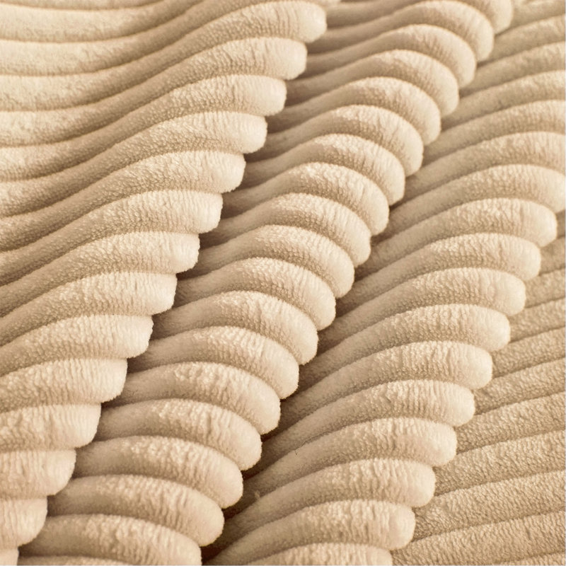 Canapé modulaire surdimensionné surdimensionné en nuage, canapé modulaire convertible avec accoudoirs très larges à assise profonde, 12 coussins décoratifs en velours côtelé de qualité supérieure, conception ergonomique, assemblage facile, pour les salons, chameau