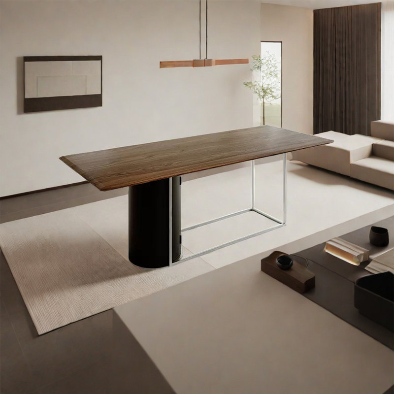 Table de salle à manger Kopelin, L 27,56 po x L 55,12 po