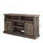 Console multimédia avec meuble de rangement, meuble télé de divertissement de style Mid-Century, console de télévision