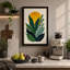Golden Bloom Botanical - Wrapped Canvas-131763503-131763513