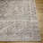 Vivir x Livabliss Eleni Sterling Grey Machine Washable Area Rug-157554492