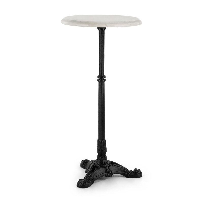 Patras Round Metal Outdoor Bistro Table , 30cm cm W 30cm cm D
