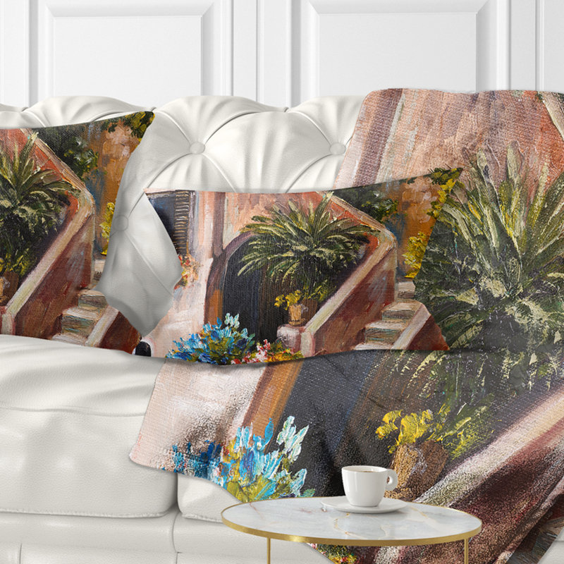 Coussin Landscape, Rectangulaire, 12 po x 20 po