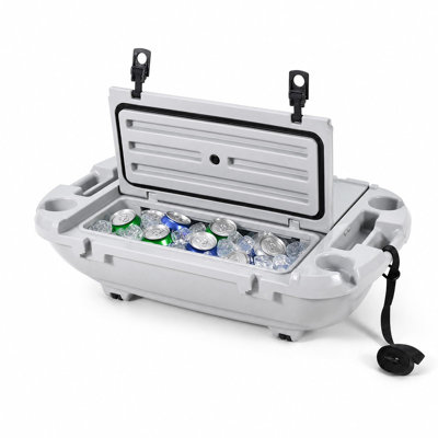 40QT Floating Cooler for Beach, Kayak, Pool & Camping – Amphibious Design