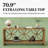 70.9" Farmhouse Console Table with Metal Frame