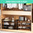 Bamboo Shoe Rack For Entryway, Stackable 3 Tier Shoe Organizer Shelf Storage 9-12 Pairs Shoes Stand Cubby For Closet Door Hallway Bedroom Garage Black, Thanksgiving