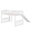 Lit mezzanine simple avec glissade