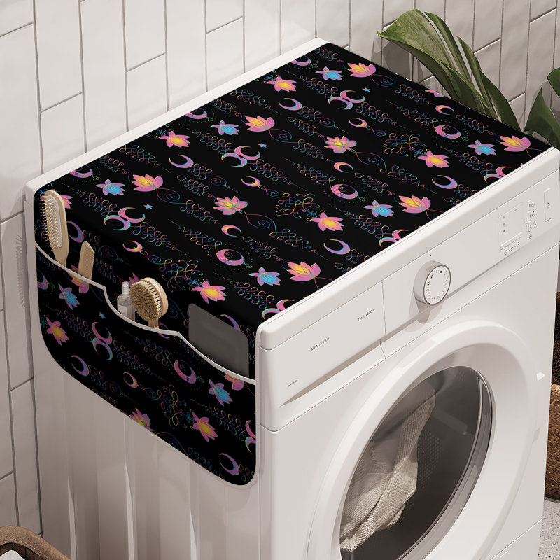 Multicolore gris anthracite 47 po x 18,5 po East Urban Home Lotus