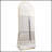 Fourth Generation Floor Mounted Full Length Mirror, Arched Aluminum Alloy Frame For Bathroom And Bedroom