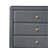 Light Gray Fabric Chest