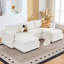  Repose-pieds modulaire modulaire, blanc-131377324-131377325