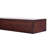 Houston 72" Floating Wood Fireplace Mantel Shelf with Hidden Storage Compartments-70395987-70395991