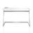 Metal Base Writing Desk with Power Outlet-1386033726