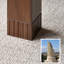 Bureau rectangulaire haut de gamme en noyer massif