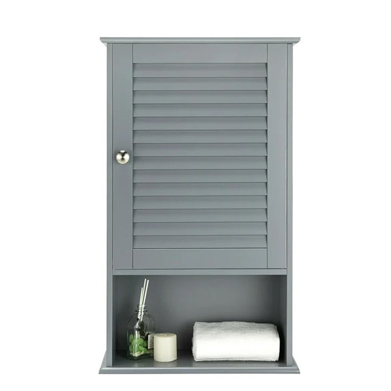 Armoire de salle de bain Moriyama, Gris