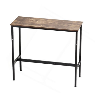 Hauteur de la table de bar, de la table de pub, du bar, du comptoir, du café, de la cuisine, de la salle à manger, de 39 x 16 x 35,5 po