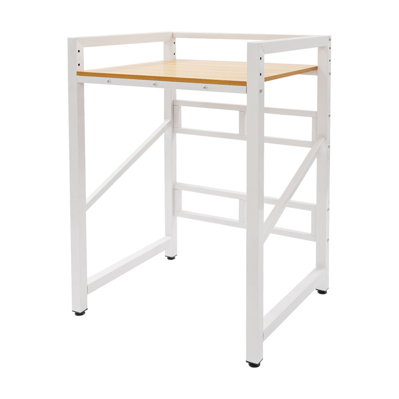 Washer&Dryer Stacking Rack With Adjustable Design, Natural