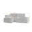 Berlare 2 - Piece Compression Upholstered Boneless Corduroy L-Shaped Modular Sectional Sofa Set – Fully Compressed, No Assembly Required-480882444-481251883