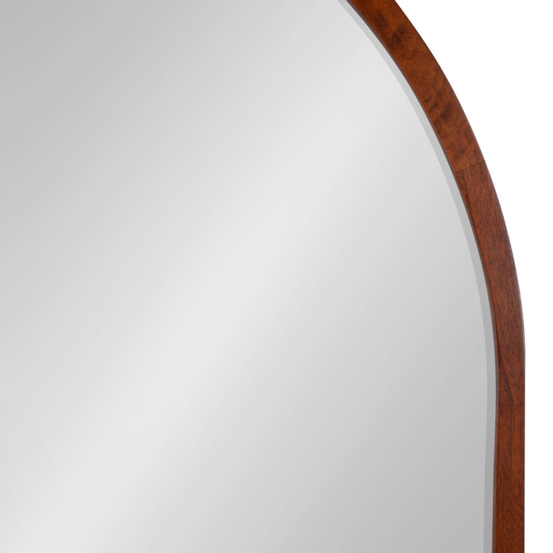 Miroir d'appoint Glover, Noyer brun