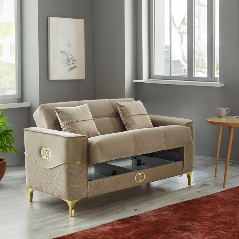 Sophey 3 - Piece Velvet Living Room Set
