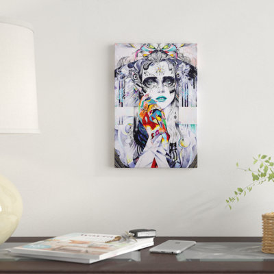 «Anticipation», reproduction sur toile