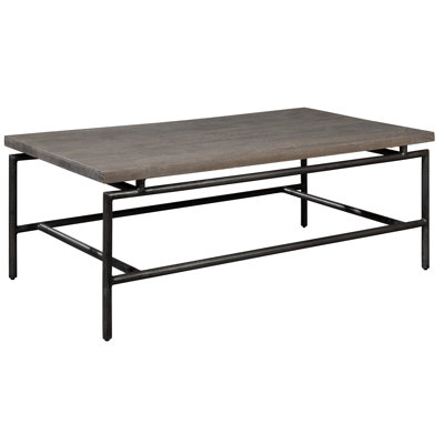 Solid Wood Top Coffee Table