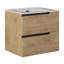 Ensemble de meuble-lavabo simple 24 po avec plateau en céramique Arden-83033265-83033277-83033278
