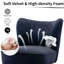 Allyna Velvet Accent Chair-1796169571