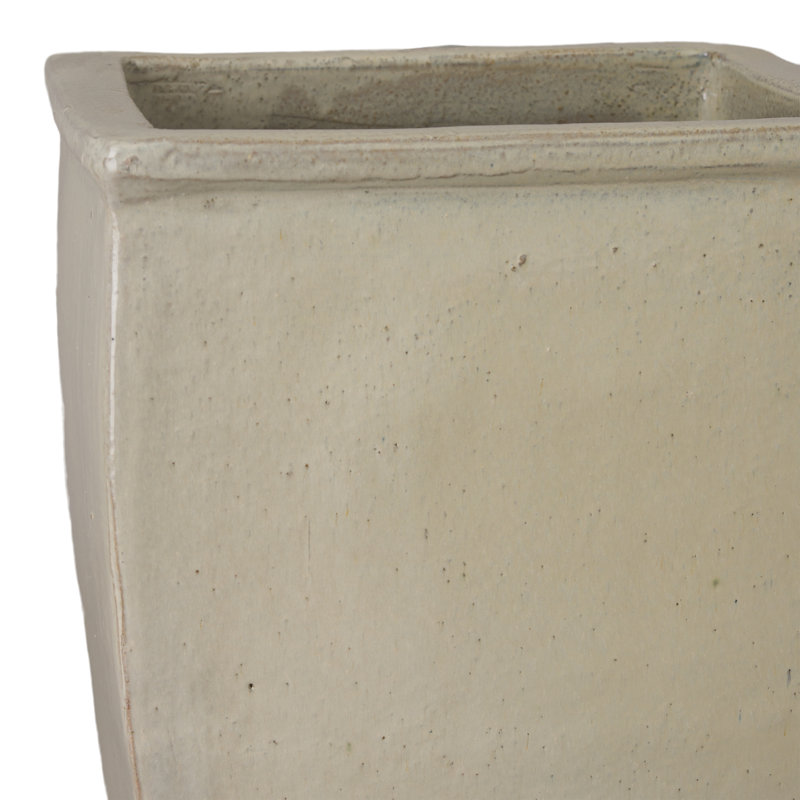 Hensler Handmade Ceramic Pot Planter, 27" H x 18" W x 18" D