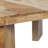 Elainea 32 Inch Coffee Table, Handcrafted Natural Acacia Wood, Square Top With Diagonal Wide Panel Legs