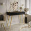 Huntland 100cm Gloss Top Console Table-1621400442-1621400441