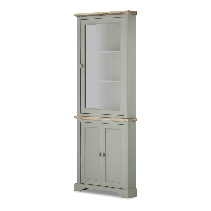 Teague Display Cabinet, Sage Green