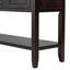 Buffet Cambridge Series Buffet avec tablette inférieure, bois d'acacia durable, beaucoup de rangement pour la décoration et l'organisation.-1857312913