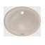 Dantesca® Vitreous China Oval Undermount Bathroom Sink with Overflow-1711175