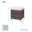 Ensemble repas 9 pièces avec coussin Theone