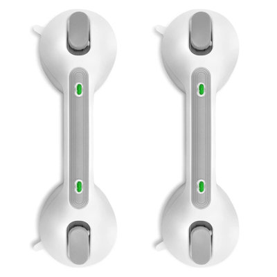 Suction Grab Rails For Bathroom, Portable Suction Bathtub Handles With Indicator, Suction Safety Shower Grab Handles Mobility Aids For Elderly Disabled