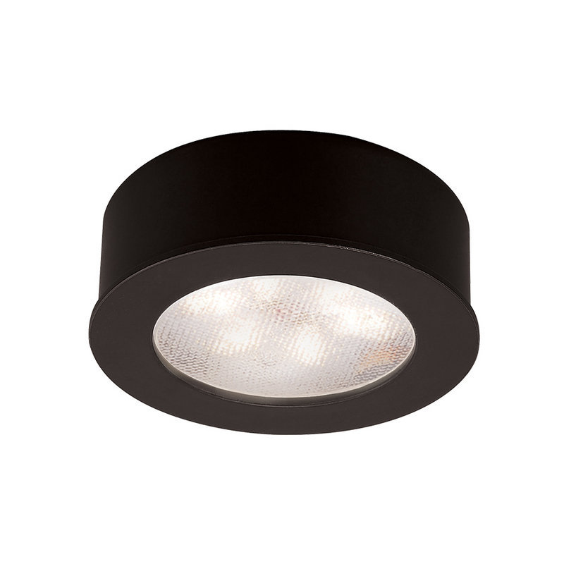 Luminaire encastré sous l'armoire à 6 lumières DEL LEDme®, Noir