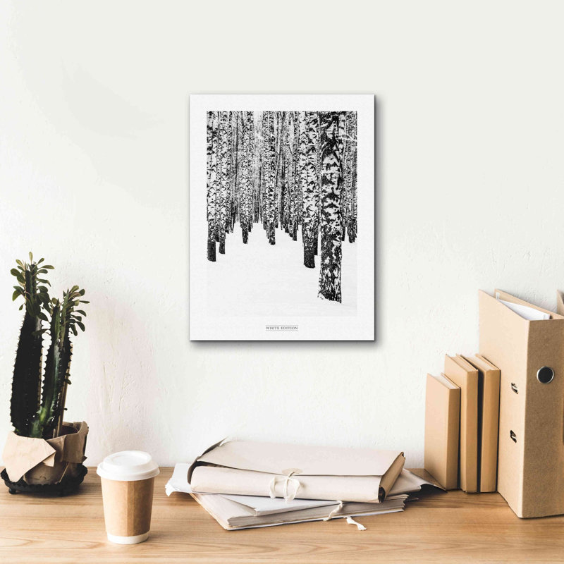 «White Edition 2» par Design Fabrikken, estampe numérique sur toile, H 16 po x l 12 po x P 0,75 po