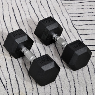 Rubber Dumbbell