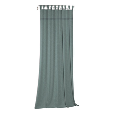 Salley Tab Top Curtain Single Panel, opaque