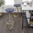 Melster 30" Modern Industrial Metal Backless Circular Bar Stool-1062454573