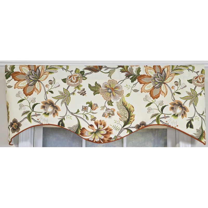 RLF Home Zanzibar Cornice Valance, Orange