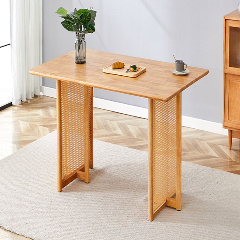 Table de salle à manger Freidin, Brun, H 30 po x L 59 po x l 35,4 po