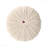Bordeaux Knitted Cotton Round Pouf-106806901